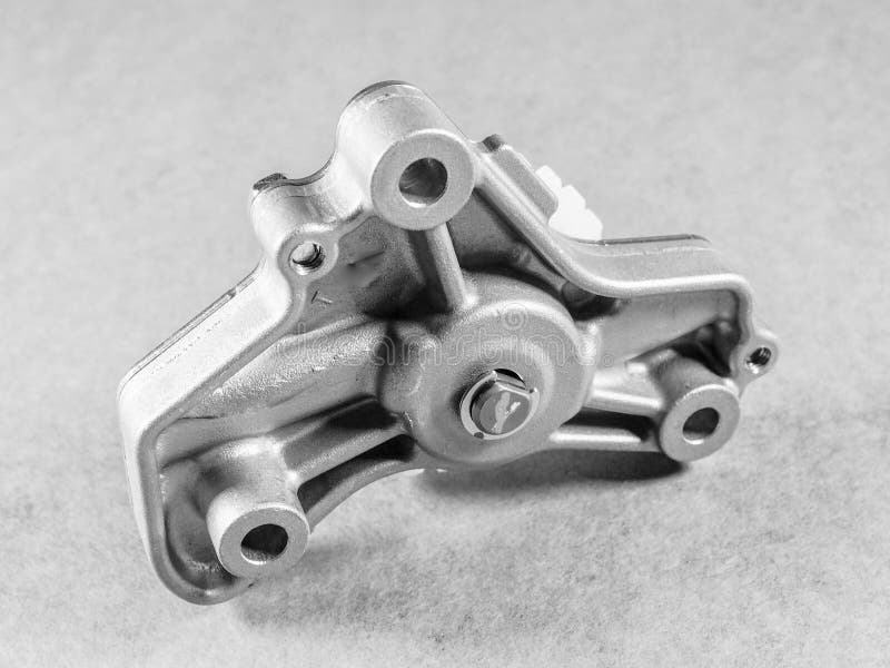OIL PUMP Engine Motorcycle Spare Part Stock Image Image of industry