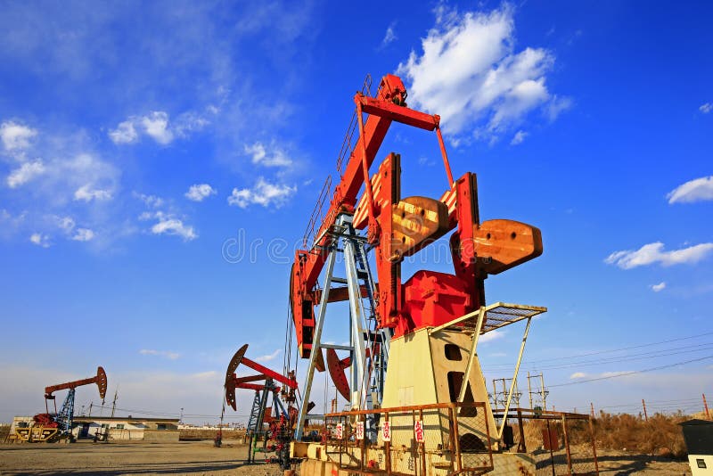 The Oil Pump, Industrial Equipment Stock Image Image of fuel
