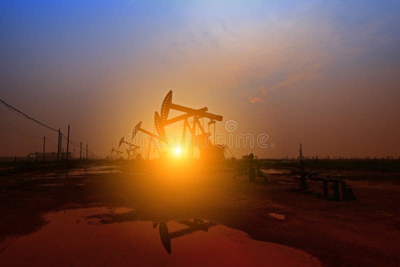 The Oil Pump, Industrial Equipment Stock Photo Image of industry