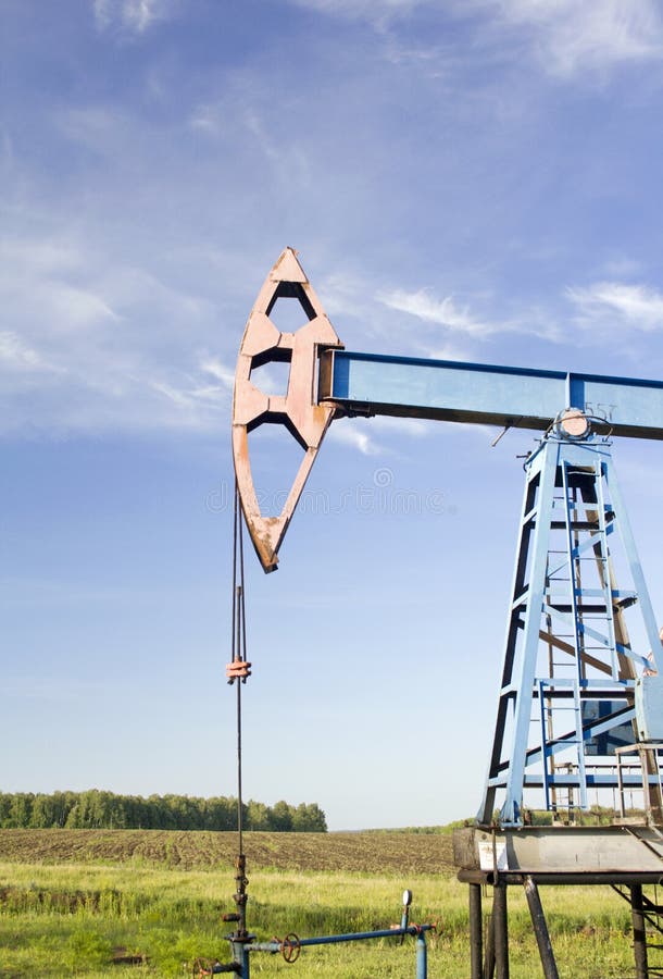 Oil pump jack stock photo. Image of industry, natural 67936406