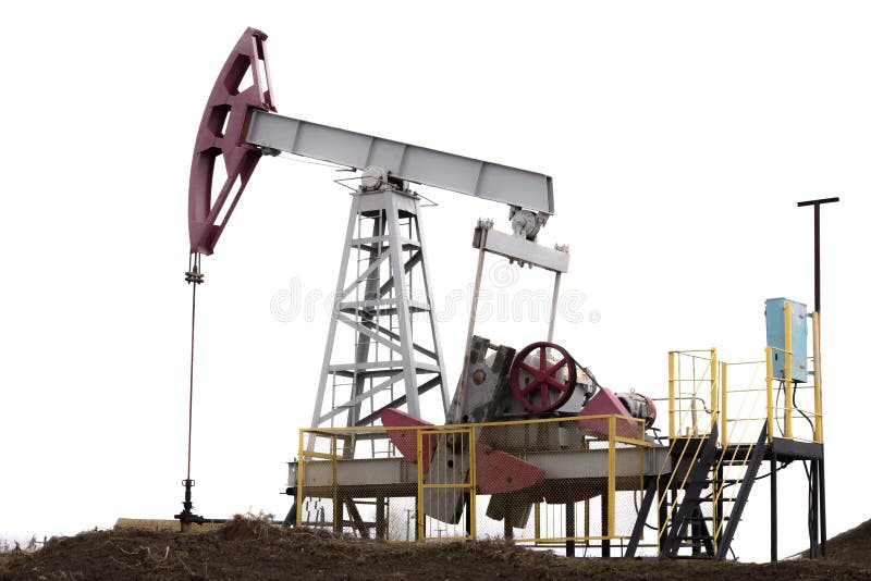 Oil pump jack stock photo. Image of barrel, machine, pipeline 93182242