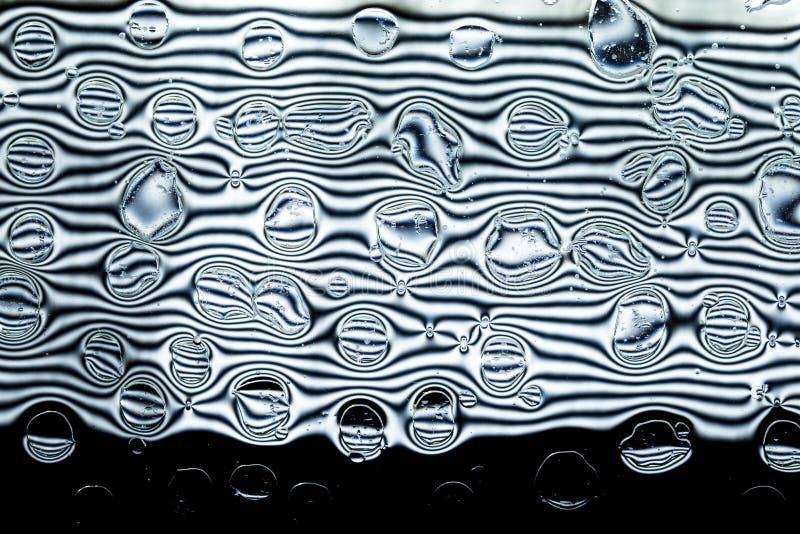 Oil and water droplets stock image. Image of texture 56383049