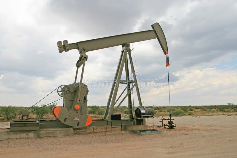 Oil well stock photo. Image of mexico, sucker, permian 11044528