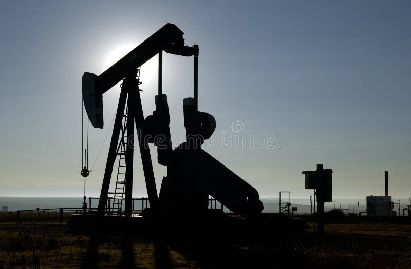 Pozzo di petrolio nel Texas Panhandle.