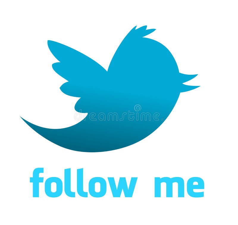 Oiseau Bleu De Twitter Illustration De Vecteur Illustration