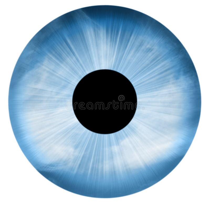 Ojo azul aislado libre illustration Ojo azul aislado libre illustration