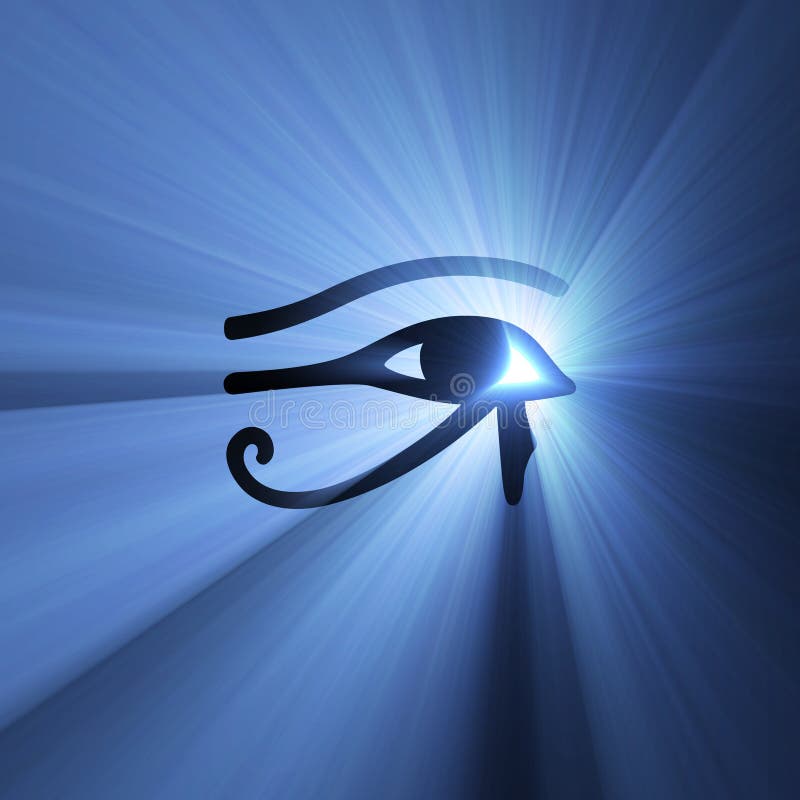 Ojo del símbolo del egipcio de Horus libre illustration Ojo del símbolo del egipcio de Horus libre illustration