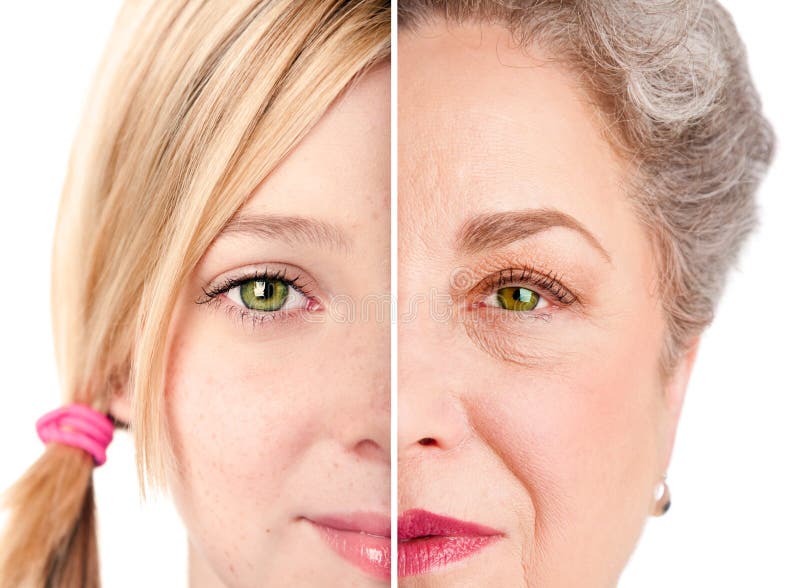 Ojos hermosos de la cara del envejecimiento imagen de archivo libre de regalías Ojos hermosos de la cara del envejecimiento imagen de archivo libre de regalías