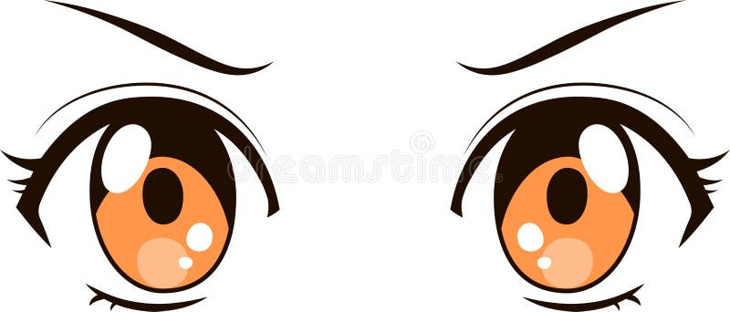 Ojos Lindos De Estilo Animado Con Un Aspecto Enojado Ilustración del Vector - Ilustración de mujeres, gente: 202329589 Ojos Lindos De Estilo Animado Con Un Aspecto Enojado Ilustración del Vector - Ilustración de mujeres, gente: 202329589