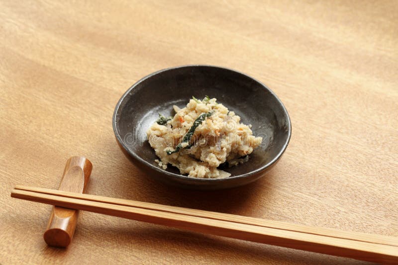 Okara, Japanese Food, Vegetarian Cuisine Stock Photo Image of okara