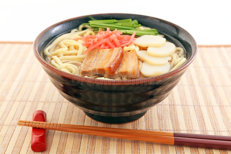Okinawa soba stock photo Okinawa soba stock photo