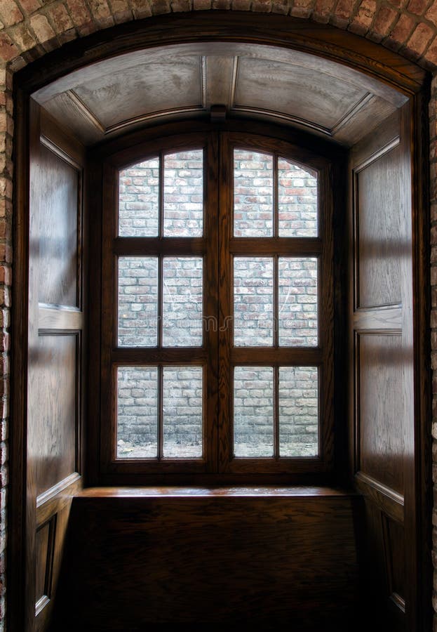 Okno drewniany