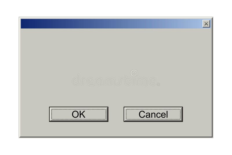 Okno starego komputera z komunikatem o błędzie Retro pc interface z problemem lub usterką, vintage web browser alert, oprogramowa ilustracji