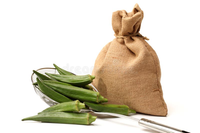 Okra stock image. Image of finger, gumbo, healthy, ingredient 33176679