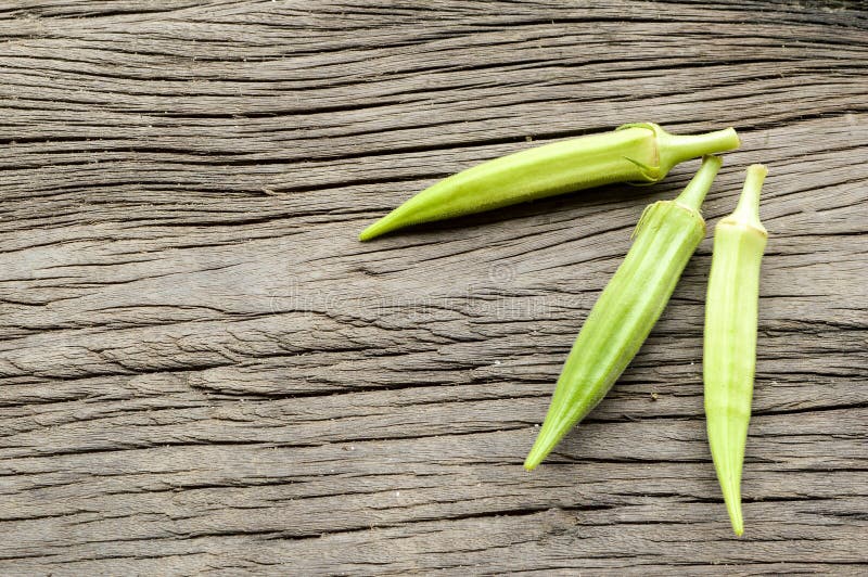 Okra Fruit Anti Diabetes Plant Stock Photo Image of abelmoschus