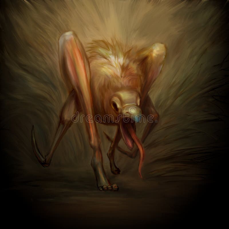 okropny potwór mutował ilustracji okropny potwór mutował ilustracji
