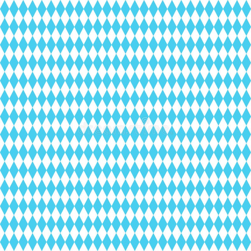 Oktoberfest background blue geometric pattern seamless. October festival