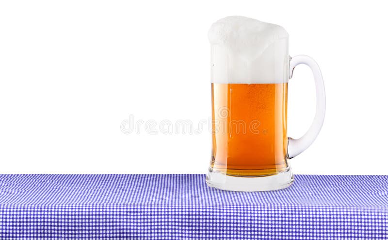 Oktoberfest Celebration Background with Beer