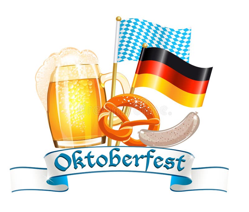 Oktoberfest celebration card royalty free illustration Oktoberfest celebration card royalty free illustration