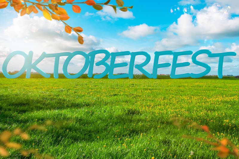 Oktoberfest-Hintergrund-Fahne Grüne Wiese Geben zum Blau Struktur in einer blauen Tonalität lizenzfreies stockfoto Oktoberfest-Hintergrund-Fahne Grüne Wiese Geben zum Blau Struktur in einer blauen Tonalität lizenzfreies stockfoto