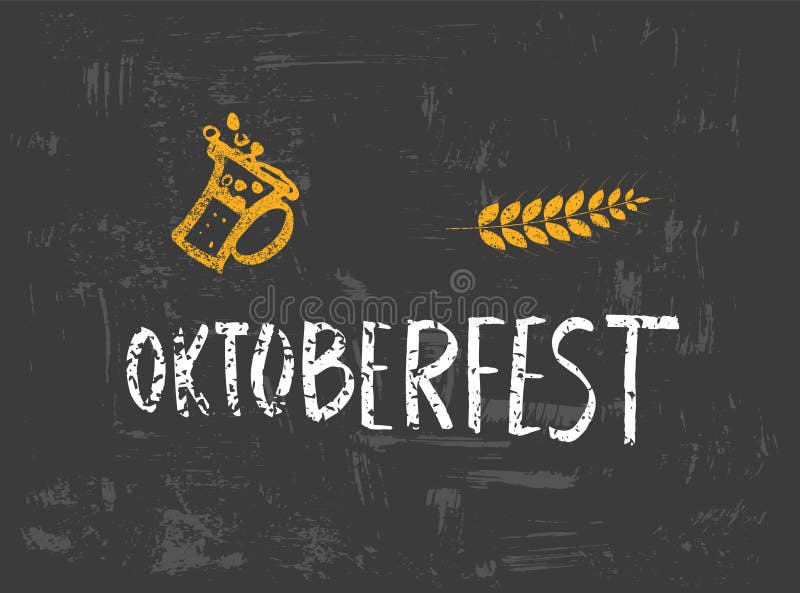 Oktoberfest lettering composition. Vector illustration. vector illustration Oktoberfest lettering composition. Vector illustration. vector illustration