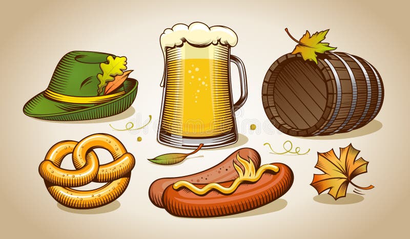 Oktoberfest symboler och symboler