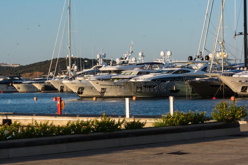 yacht in olbia