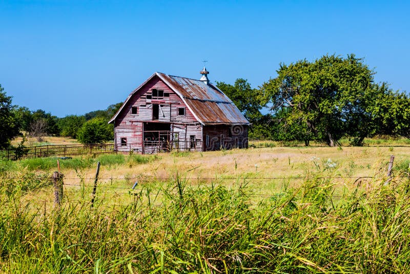 Old Abandonded Barn in Oklahoma