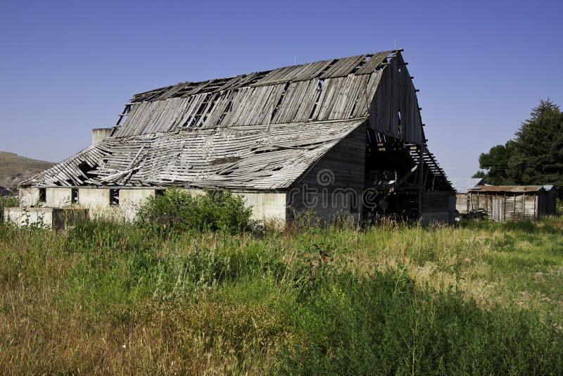 Old abandoned barn