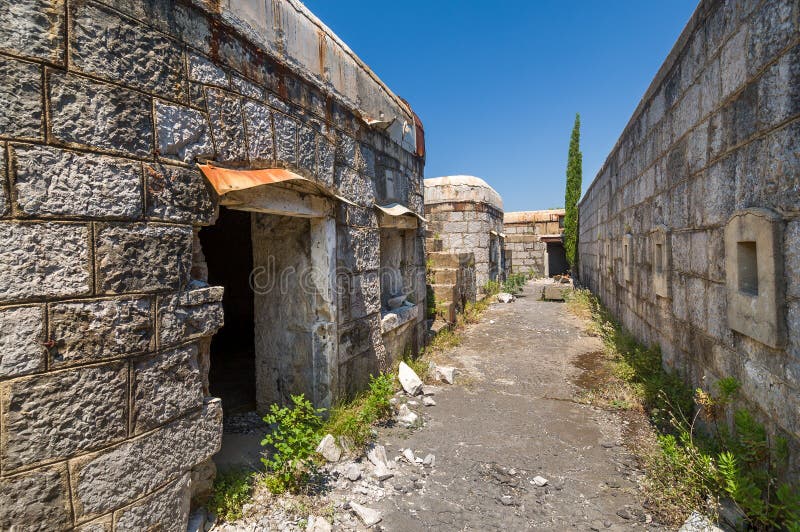 Old abandoned fortress