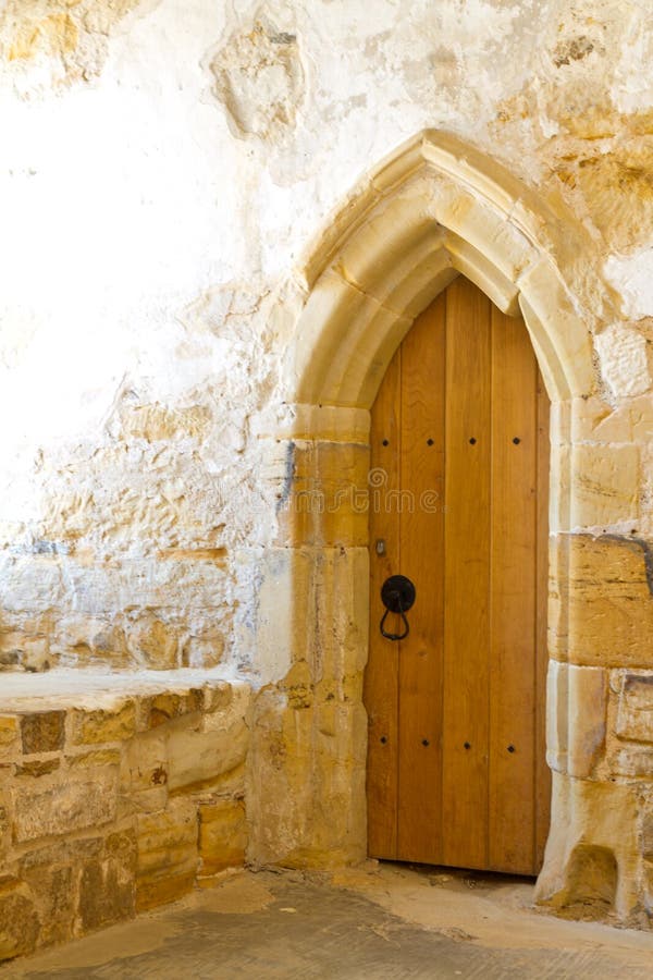 Old abbey door