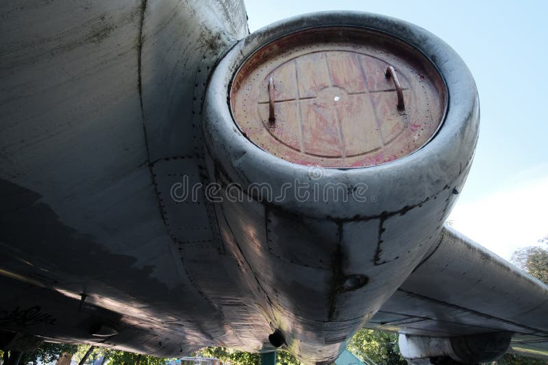 Old Aircraft Part that Turned into Scrap Stock Image Image of cargo