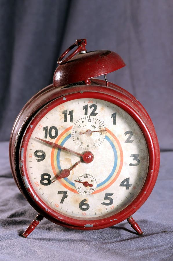 Old alarm clock stock image. Image of clock, lion, vintage 4404429