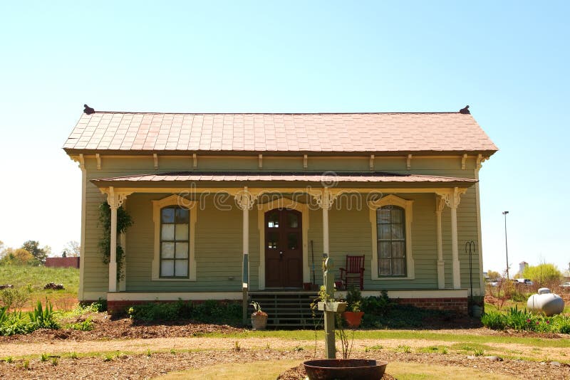 Old american victorian porch