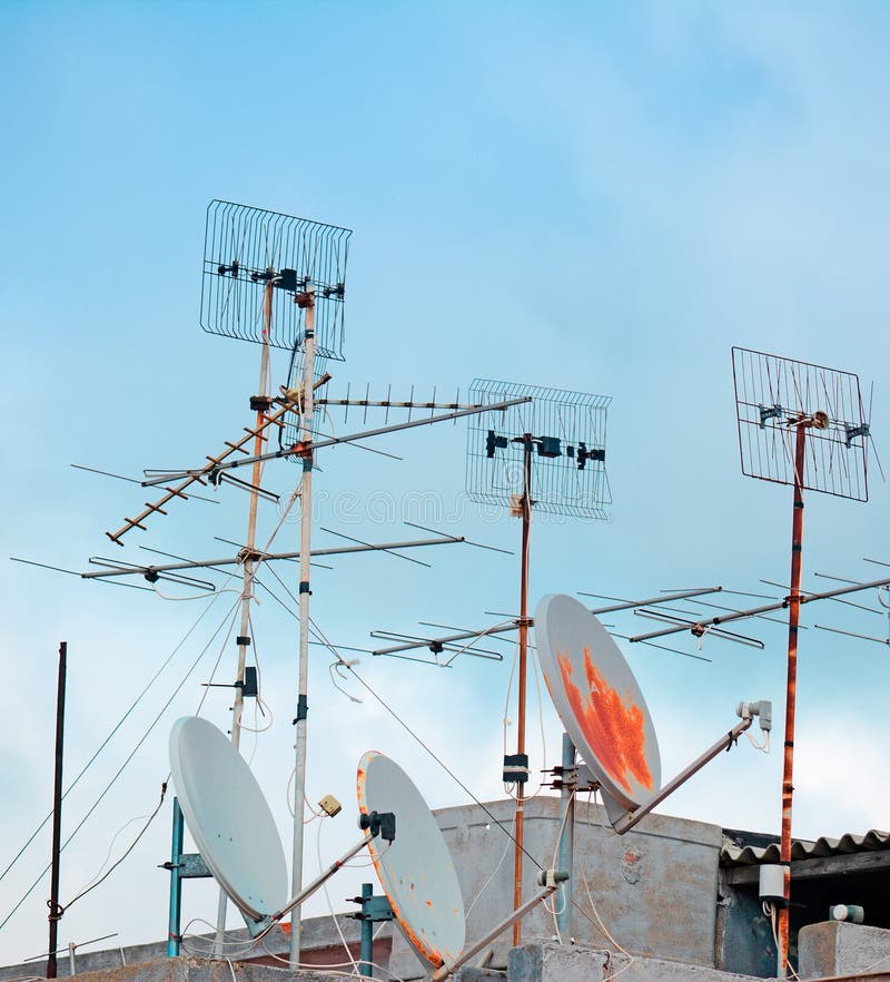 484 Old Tv Antennas Stock Photos Free & RoyaltyFree Stock Photos