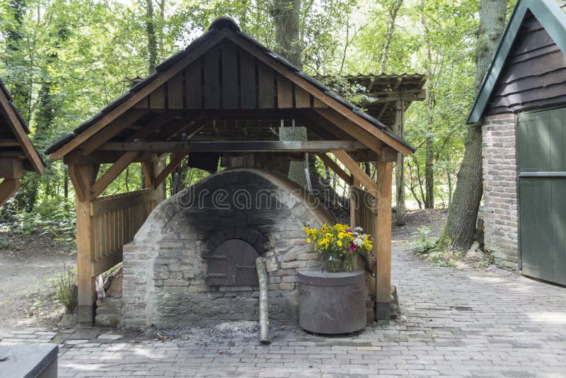 Old antique bread oven stock image. Image of wooden, bakery 47430865