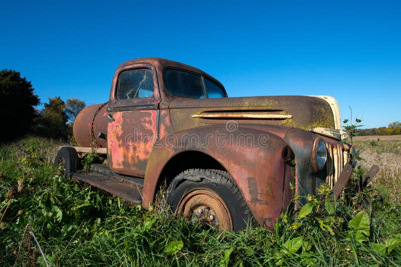 Old Antique Farm Vintage Truck