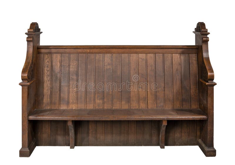 Church pew bench seat