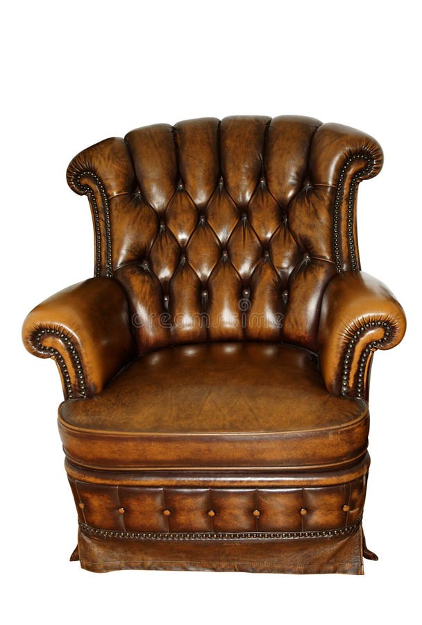 Old armchair stock photo. Image of brown, white, antyk 6252184