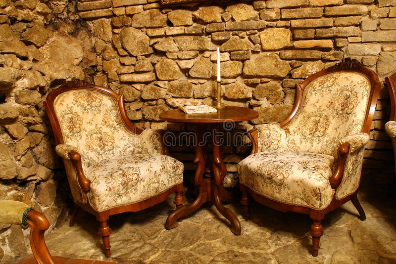 Old armchairs