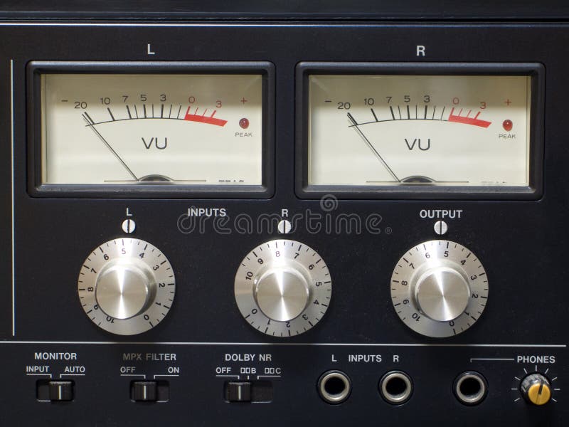 Old audio equipment stock image. Image of audio, phones 8410403