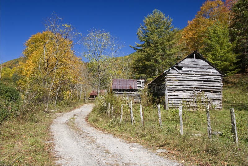 Old Barns stock photo. Image of rusting, road, historic 4990014