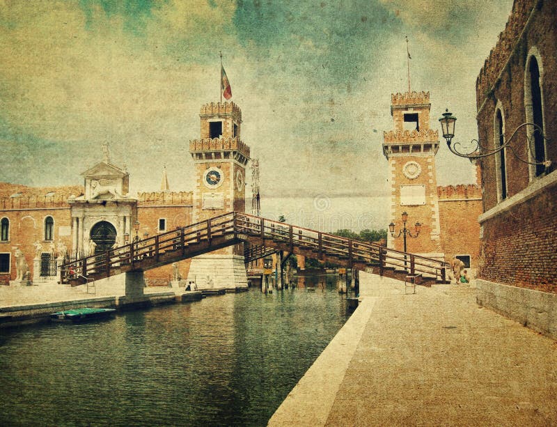 Old bastille in Venice