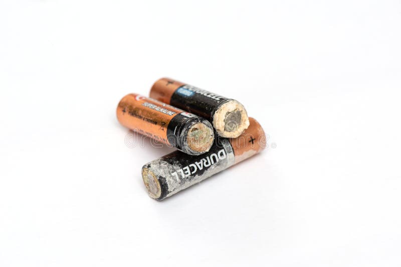Old battery leak stock image. Image of hazardous, toxic 125053425