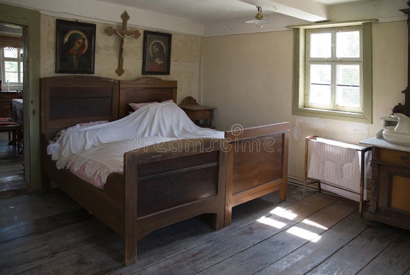 Old Bedroom Stock Photo Image 14796310