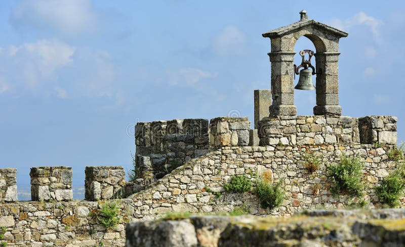 Old bell at Trujillo Castle