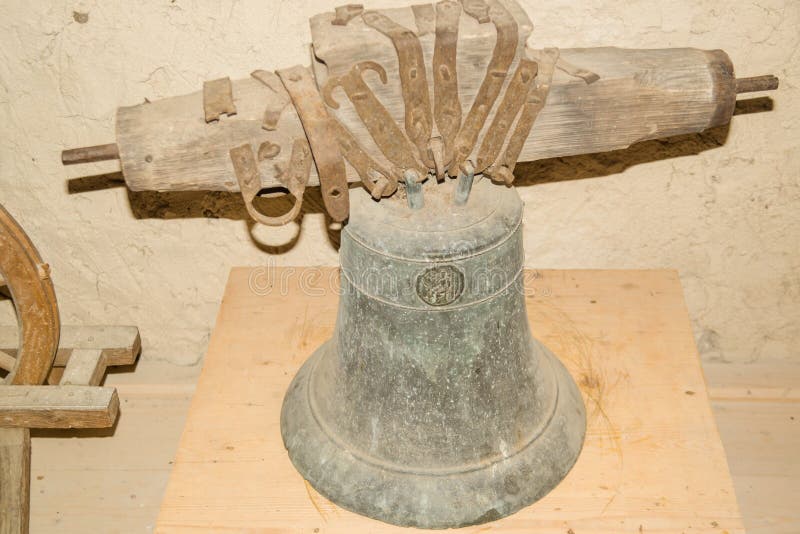 Old bell in Viscri museum