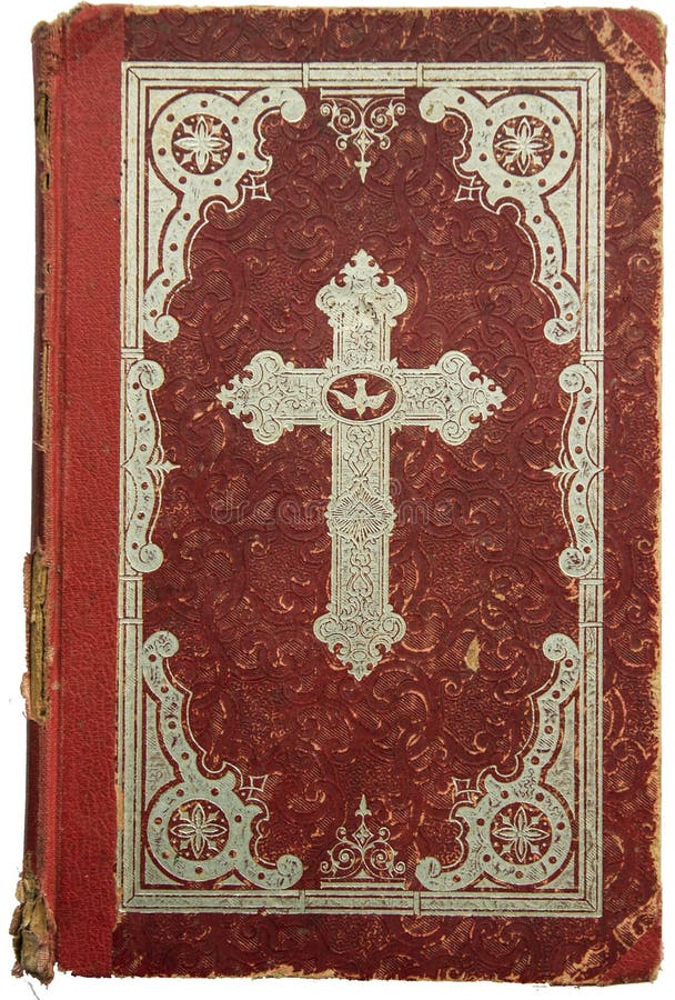 Vintage cover of holy bible. Vintage cover of holy bible