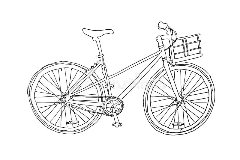 251 Simple Bike Drawing Stock Photos HighRes Pictures and Images  Getty  Images