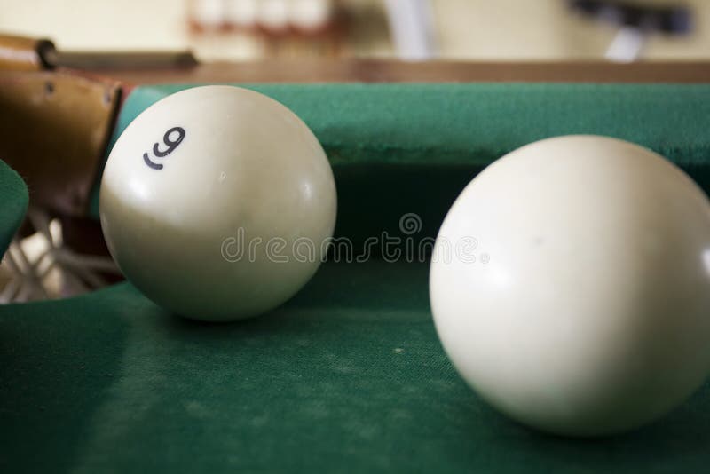 Old billiard balls stock image. Image of pool, billiard 115266683